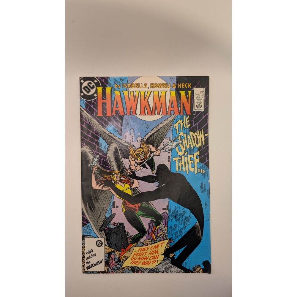 Vintage DC Hawkman #2 1986
